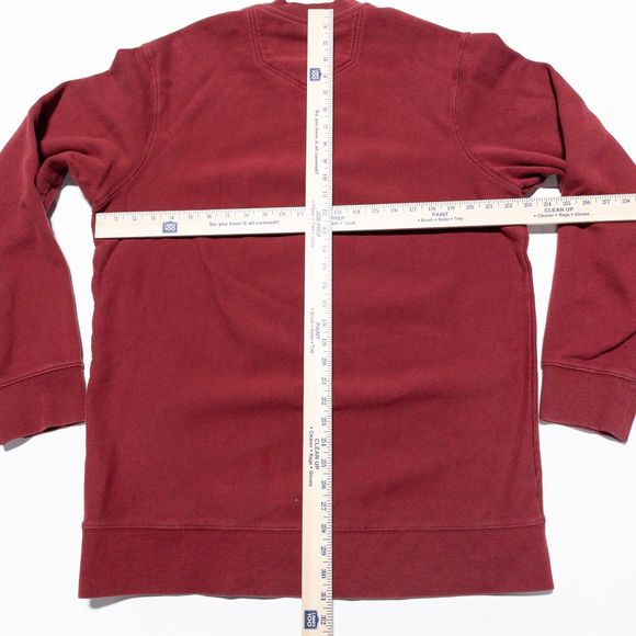 Eddie Bauer Sweatshirt Men's XLT Tall Pullover Crewneck Embroidered Logo Red - Picture 5 of 6